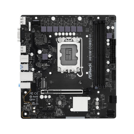MB Asrock H610M COMBO II /LGA1700/2xDDR5/M.2/DP/HDMI/D-sub/mATX