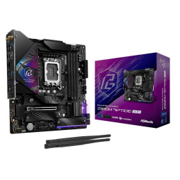 MB Asrock Z890M Riptide WiFi /LGA1851/4xDDR5/M.2/W6E+BT5.3/HDMI/DP/TB4/mATX