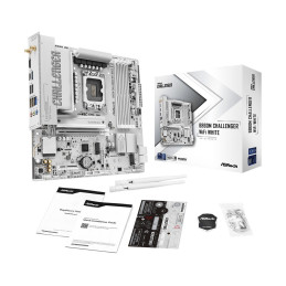 MB Asrock B860M Challenger WiFi White /LGA1851/4xDDR5/M.2/W7+BT5.4/HDMI/mATX/White