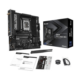 MB Asrock B860M Challenger WiFi /LGA1851/4xDDR5/M.2/W7+BT5.4/HDMI/mATX
