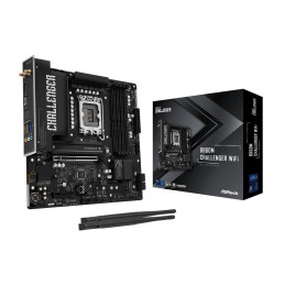 MB Asrock B860M Challenger WiFi /LGA1851/4xDDR5/M.2/W7+BT5.4/HDMI/mATX