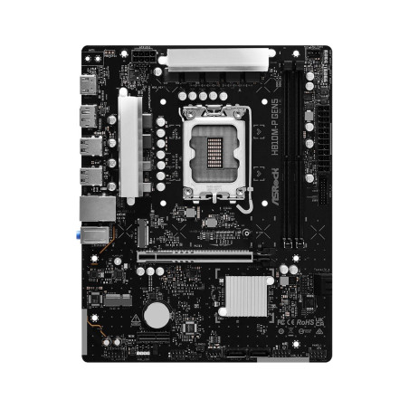 MB Asrock H810M-P Gen5 /LGA1851/2xDDR5/M.2/DP/HDMI/mATX