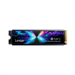 Lexar SSD PLAY X PCle Gen 4x4 M.2 NVMe 512GB (čtení/zápis: 7200/4500MB/s)
