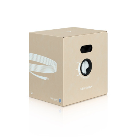 Ubiquiti UniFi Speaker Cable 150m, Audio kabel pro reproduktory o délce 150 m, Černá
