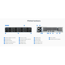 Synology RackStation RS4826xs+ 16-bay NAS, rack 3U