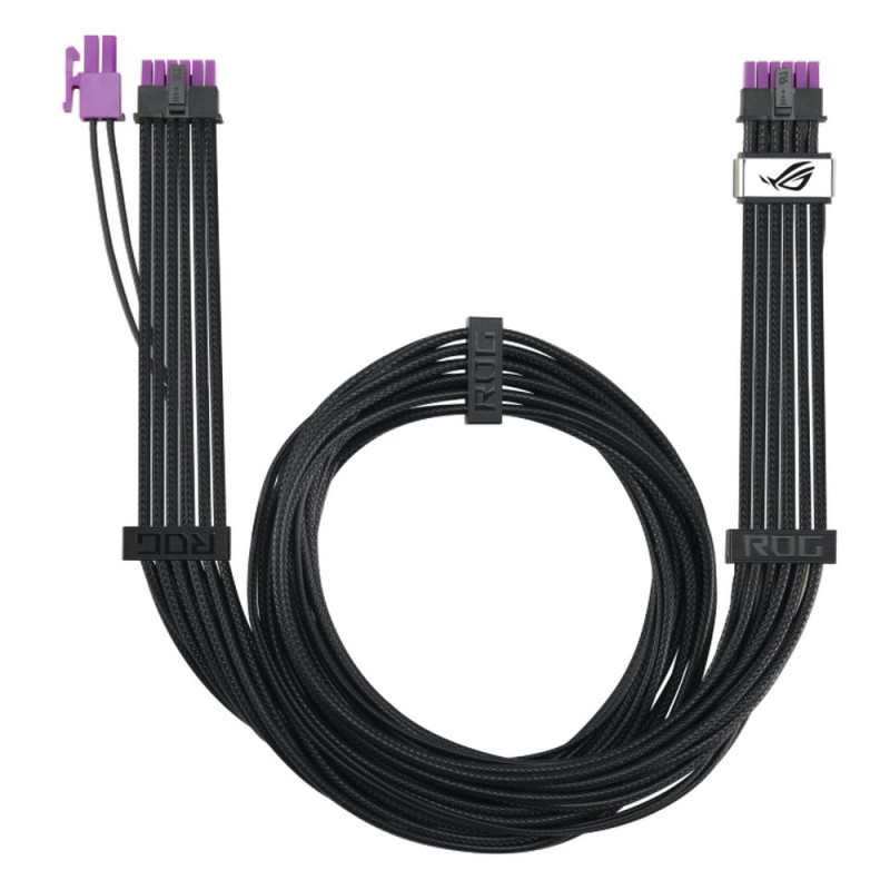 Kabel ASUS ROG Equalizer 12VHPWR, 12V-2x6 600W, 750mm, černá