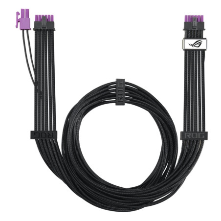 Kabel ASUS ROG Equalizer 12VHPWR, 12V-2x6 600W, 750mm, černá