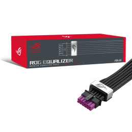 Kabel ASUS ROG Equalizer 12VHPWR, 12V-2x6 600W, 750mm, černá