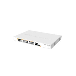 MikroTik Cloud Router PoE Switch CRS328-24P-4S+RM, 24P, 4SFP+, 500W