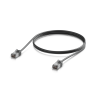 Ubiquiti UniFi Venkovní patch kabel C6A, ultra tenký a odolný stíněný kabel pro 10 GbE, 1m, Černá