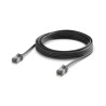 Ubiquiti UniFi Venkovní patch kabel C6A, ultra tenký a odolný stíněný kabel pro 10 GbE, 5m, Černá