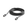 Ubiquiti UniFi Venkovní patch kabel C6A, ultra tenký a odolný stíněný kabel pro 10 GbE, 8m, Černá
