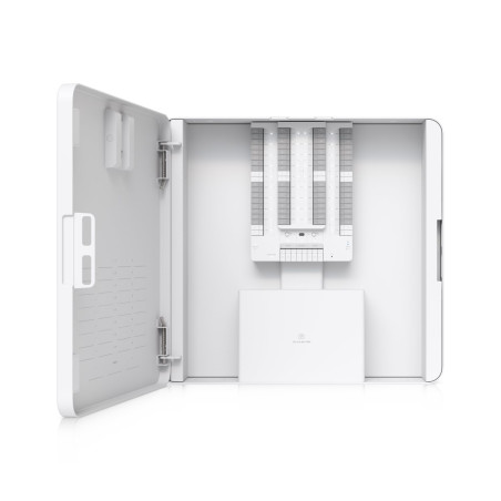 Ubiquiti UniFi Protect AlarmHub Kit, 32zónový alarmový kontrolní hub, PoE++ nebo PoE+++, 12V SLA baterie