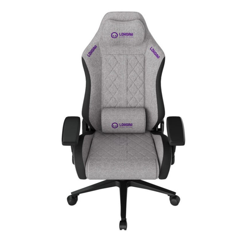 LORGAR CHA41, Ergonomic Gaming Chair Advanced, premium anti-stain fabric, Grey