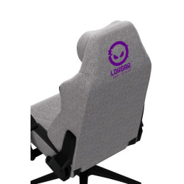 LORGAR CHA41, Ergonomic Gaming Chair Advanced, premium anti-stain fabric, Grey