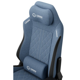 LORGAR CHA41, Ergonomic Gaming Chair Advanced, premium anti-stain fabric, Blue