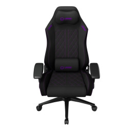 LORGAR CHA41, Ergonomic Gaming Chair Advanced, premium anti-stain fabric, Black/pur