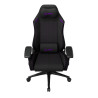 LORGAR CHA41, Ergonomic Gaming Chair Advanced, premium anti-stain fabric, Black/pur