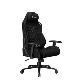 LORGAR CHA41, Ergonomic Gaming Chair Advanced, premium anti-stain fabric, Black/white