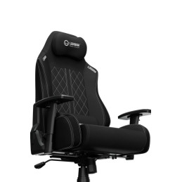 LORGAR CHA41, Ergonomic Gaming Chair Advanced, premium anti-stain fabric, Black/white