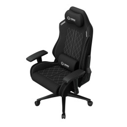 LORGAR CHA41, Ergonomic Gaming Chair Advanced, premium anti-stain fabric, Black/white