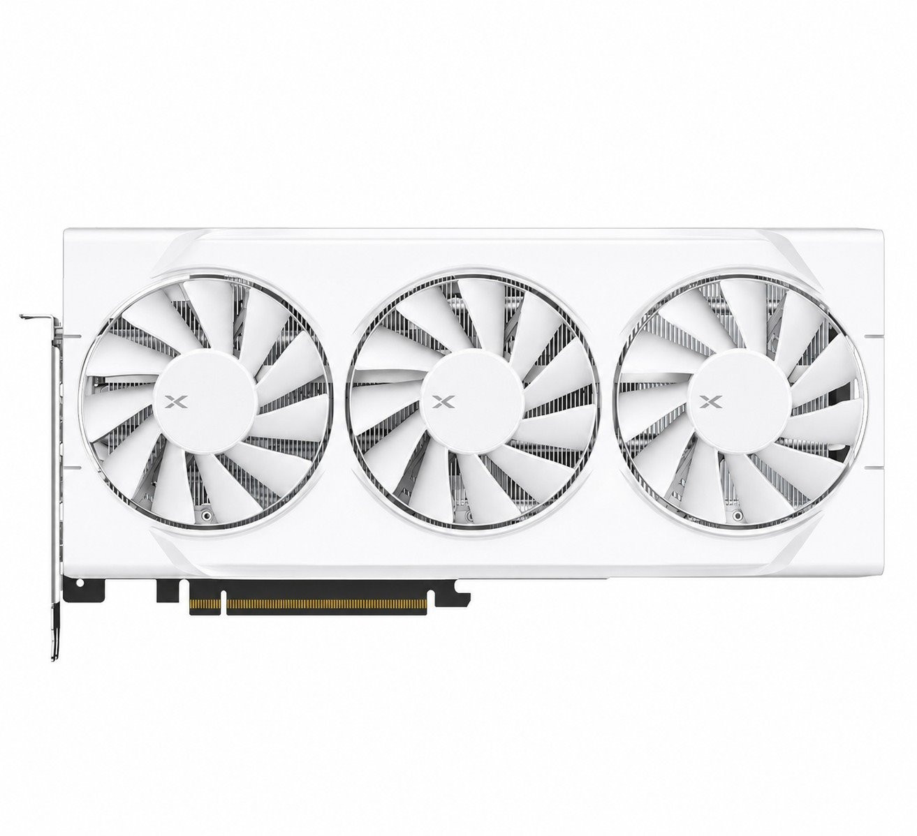 VGA XFX Swift AMD Radeon RX 9070 GRE 12GB GDDR6, Triple Fan Gaming, White