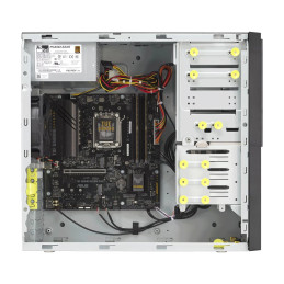 WS ASUS EC E500A, AM5, 4xDDR5, 3xPCIe, 1x2.5"/3x3.5", 2xM.2, 2.5Gb LAN, 750W, Tower 3U