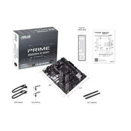 MB ASUS Prime B550M-K WIFI /AM4/2xDDR4/M.2/W6+BT5.x/HDMI/DP/mATX