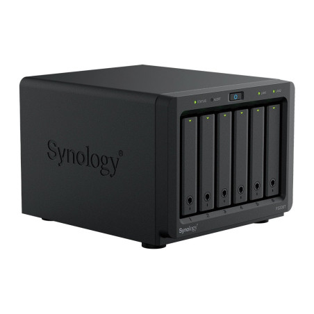Synology FlashStation FS200T, 6-bay 2,5" NAS, CPU QC Celeron J4125 64bit, RAM 4GB, 2x USB 3.2, LAN 1x 2.5Gb + 1x 1Gb
