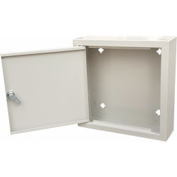 Conexpro montážní skříň na stěnu 300x300x100, šedá