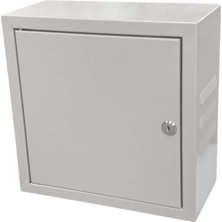Conexpro montážní skříň na stěnu 300x300x140, ventilace, šedá