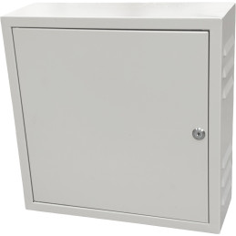 Conexpro montážní skříň na stěnu 400x400x140, ventilace, šedá