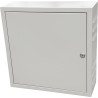 Conexpro montážní skříň na stěnu 400x400x140, ventilace, šedá