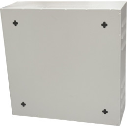 Conexpro montážní skříň na stěnu 400x400x140, ventilace, šedá