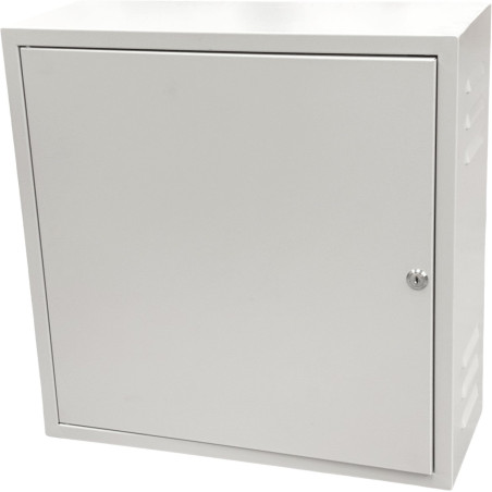 Conexpro montážní skříň na stěnu 500x500x200, ventilace, šedá