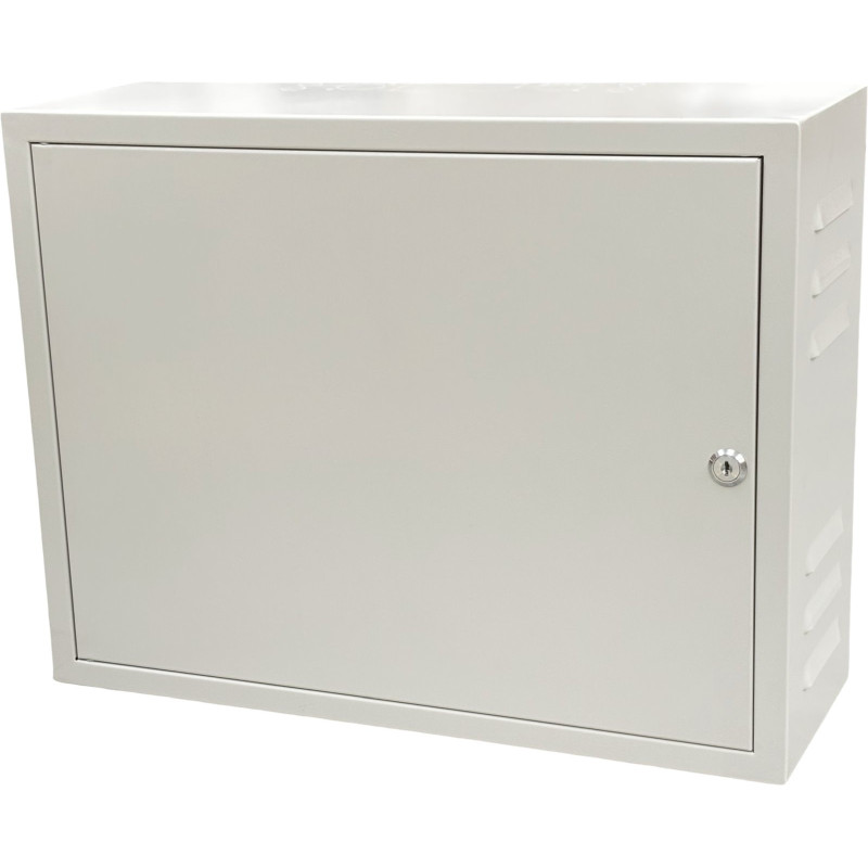 Conexpro montážní skříň na stěnu 520x400x180, ventilace, šedá