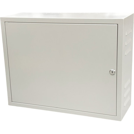 Conexpro montážní skříň na stěnu 520x400x180, ventilace, šedá