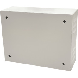 Conexpro montážní skříň na stěnu 520x400x180, ventilace, šedá