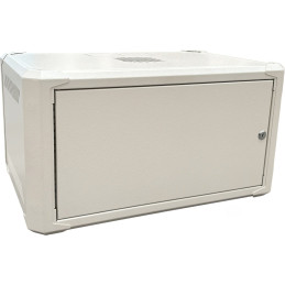 Conexpro jednodílný rozvaděč 19" 4U/400mm, FLAT PACK, plechové dveře