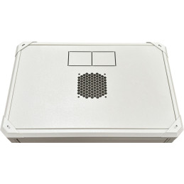 Conexpro jednodílný rozvaděč 19" 9U/400mm, FLAT PACK, plechové dveře