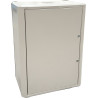 Conexpro jednodílný rozvaděč 19" 15U/400mm, FLAT PACK, plechové dveře