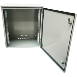 Conexpro jednodílný venkovní rozvaděč 19" 12U/410mm, IP65