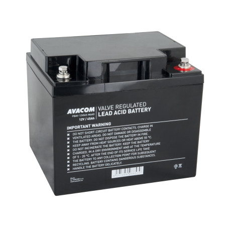 AVACOM baterie 12V 45Ah M6 DeepCycle (PBAV-12V045-M6AD)