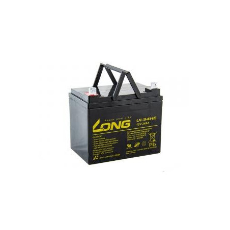 LONG baterie 12V 34Ah F4 DeepCycle (U1-34HE)