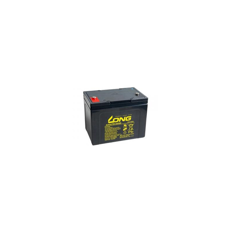 LONG baterie 12V 75Ah M6 DeepCycle (KPH75-12NE)