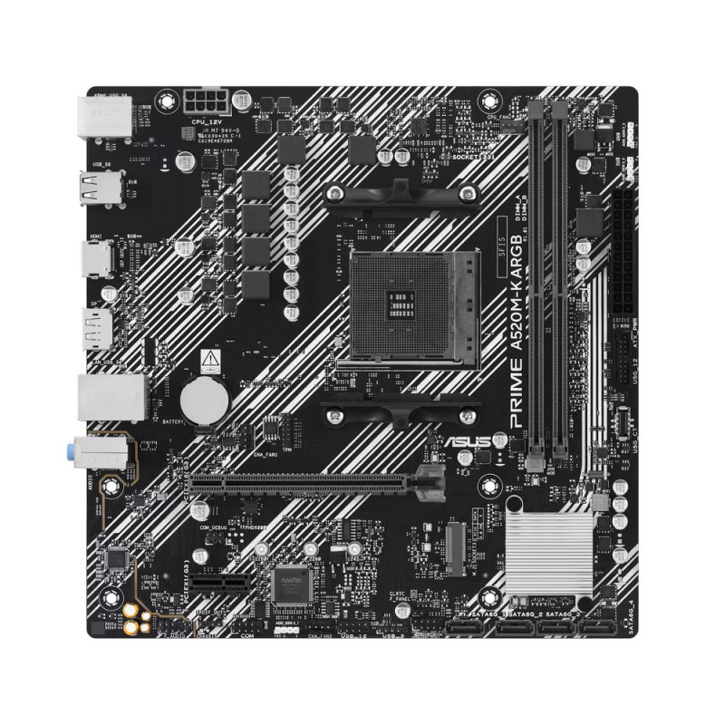 MB ASUS PRIME A520M-K ARGB /AM4/2xDDR4/M.2/HDMI/DP/mATX
