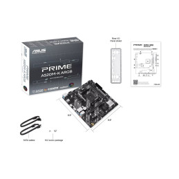 MB ASUS PRIME A520M-K ARGB /AM4/2xDDR4/M.2/HDMI/DP/mATX