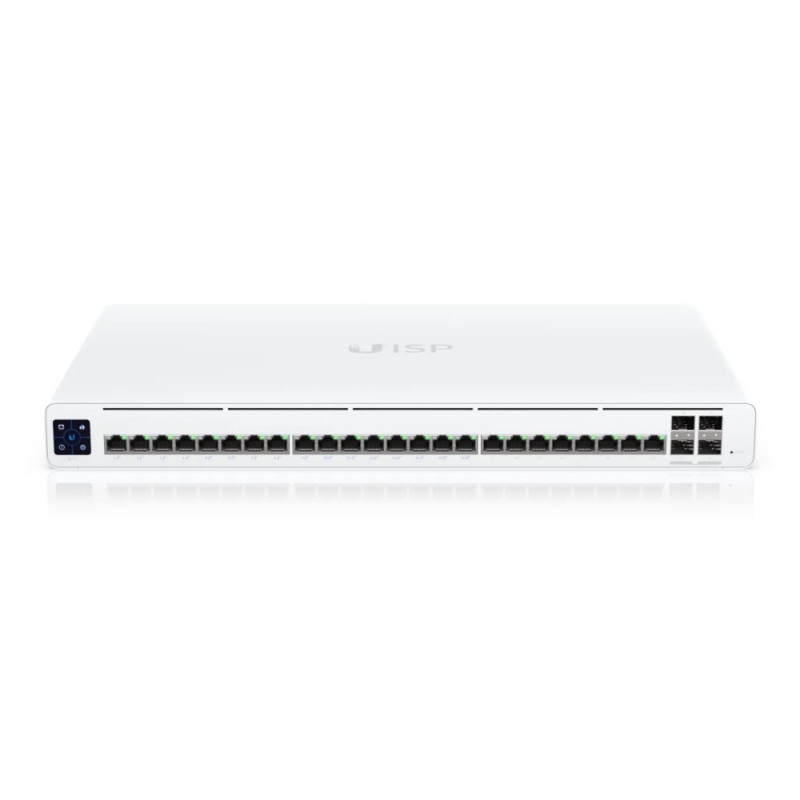 Ubiquiti Switch Pro, 24x GbE RJ45, 4x 10G SFP+, 16x pasivní PoE výstup, 220W PoE budget