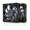 Noctua ventilátor NF-A12x25 G2 PWM Sx2-PP chromax.black