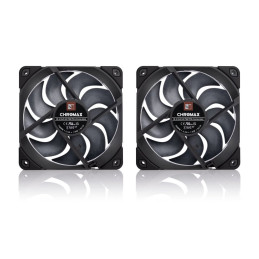 Noctua ventilátor NF-A12x25 G2 PWM Sx2-PP chromax.black